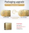Private Label Oragnic Skin Care 24k Eye Mask Firming Eye Gel Pads Moisturizing Anti-Wrinkle 24K Gold Eye Mask - Image 5