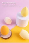 SBelle High Quality Hydrophilic Polyurethane Egg Shape Makeup Sponge Set PP Box Packaged Low MOQ Eco-Friendly Skin-friendly - Image 4