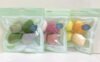 New Cosmetic Tools Make up Foundation Box Logo Beauty Stand Makeup Sponge With Packaging Four Colors Makeup Sponge Blender