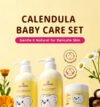 Private Label Natural Vegan Organic Formula Calendula Vitamin Baby Face Cream Body Lotion 2 In1 Baby Shampoo and Body Wash Set - Image 4